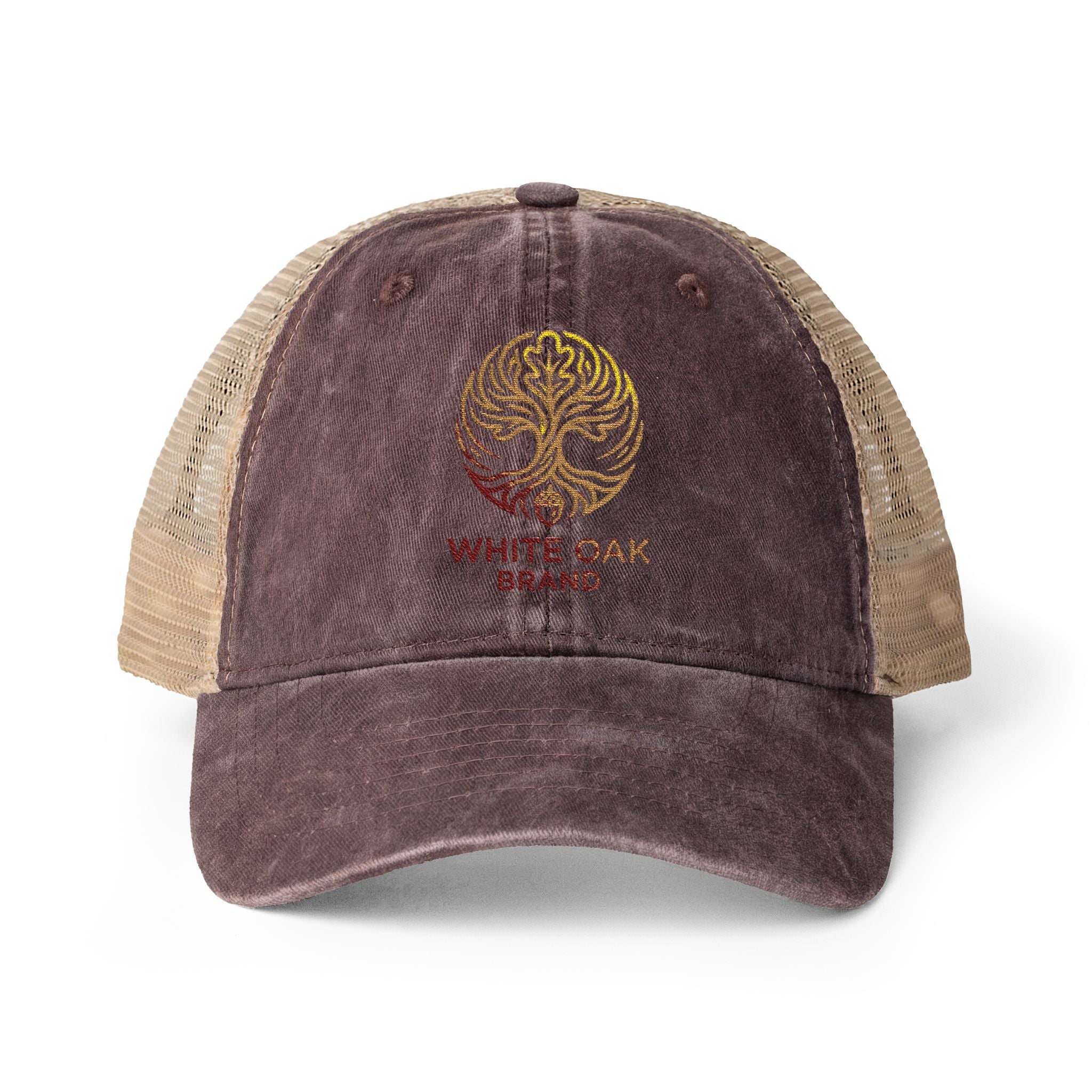 Women's Washed Mesh-Back Cap