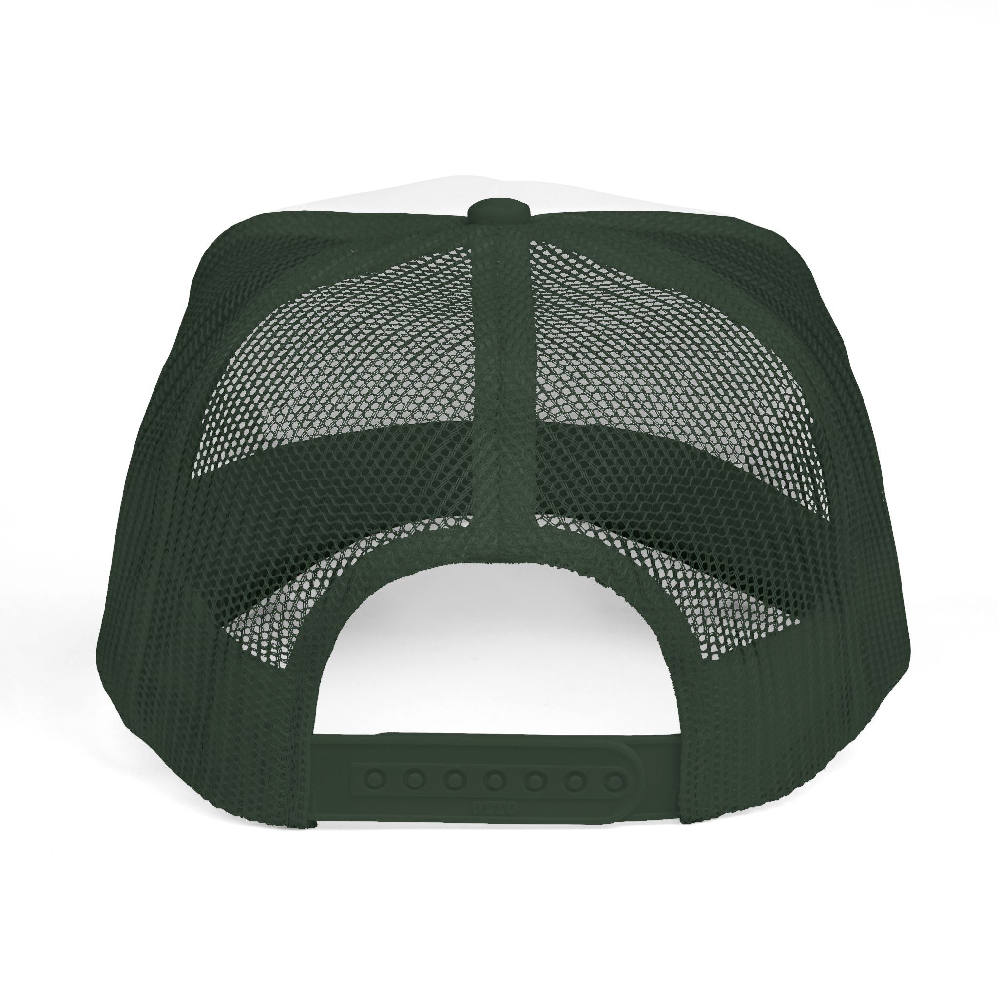 White Oak Brand Trucker Cap — Vintage Tree Logo Mesh Hat