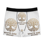 White Oak Brand Boxer Briefs — Logo All-Over Print Men’s Underwear