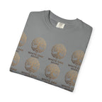 White Oak Brand Repeat Logo T-Shirt — Vintage Tree Skull Graphic Tee