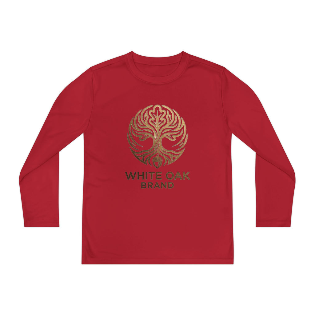 White Oak Logo Youth Long Sleeve Tee