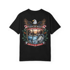 White Oak Brand Repeat Logo T-Shirt — Vintage Tree Skull Graphic Tee