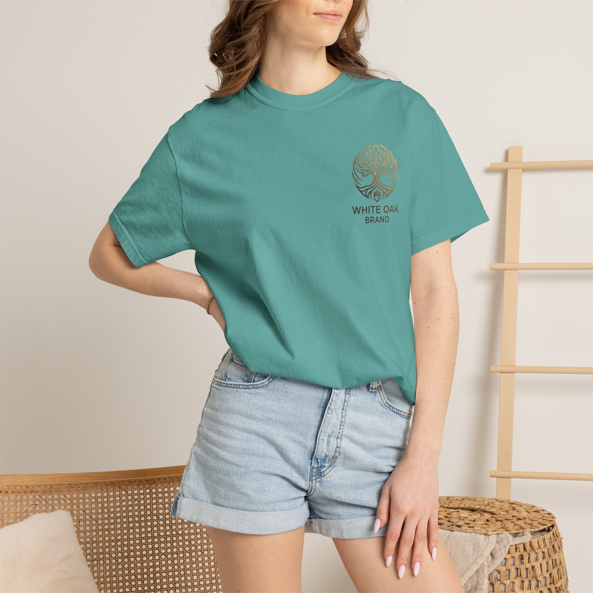 White Oak Brand Patriotic Eagle T-Shirt — "Celebrating Freedom" 250 Years of America Tee