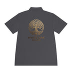 White Oak Brand Men's Polo — Embroidered Tree Logo Performance Shirt