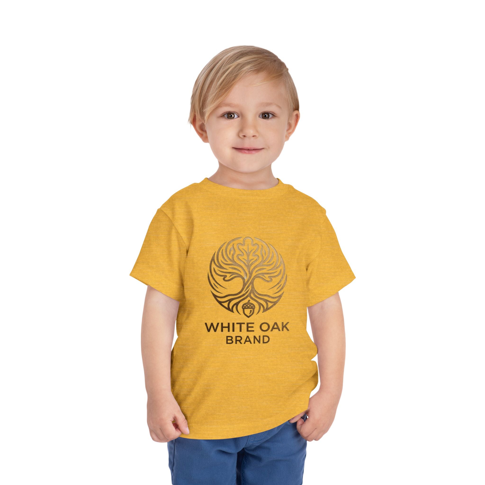 Toddler Tee — White Oak Brand Logo Kids' Short Sleeve Shirt