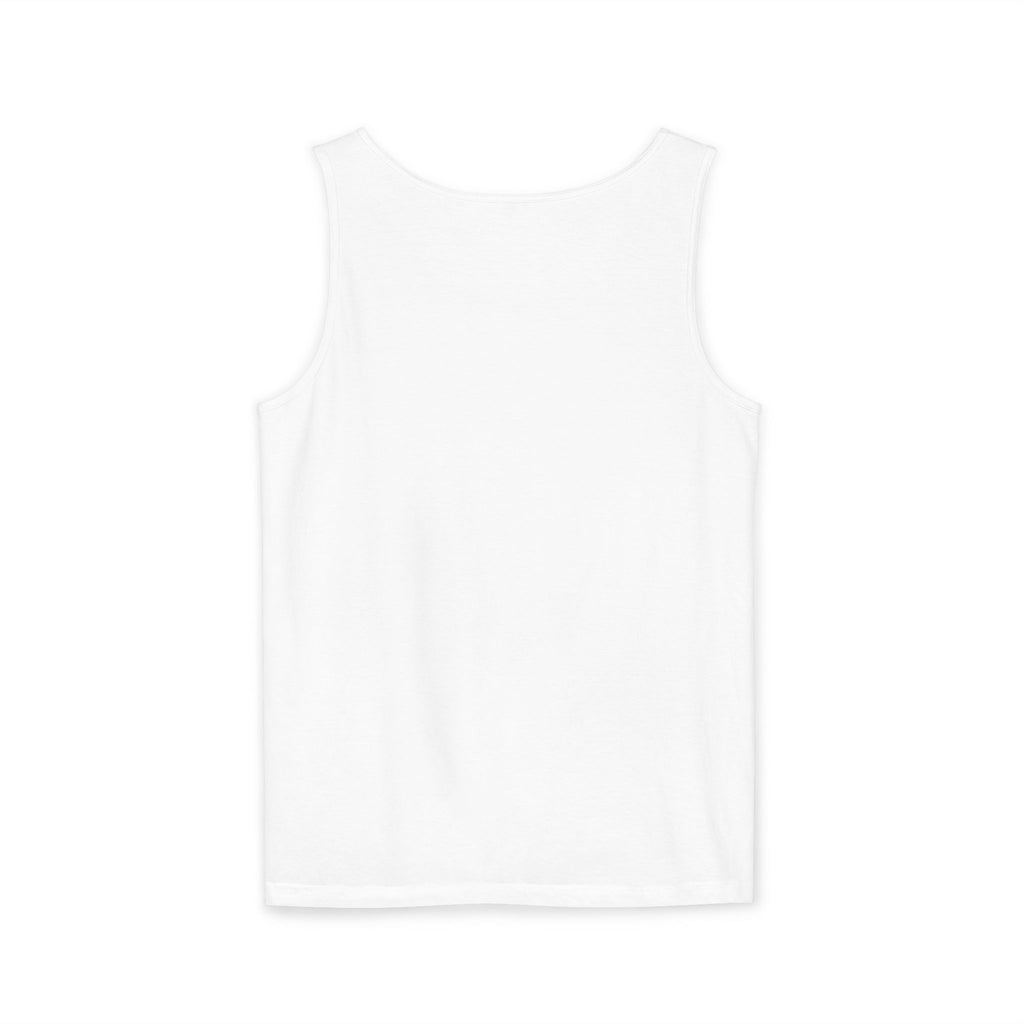 White Oak Brand Logo Tank Top — Minimal Tree Emblem Summer Tank