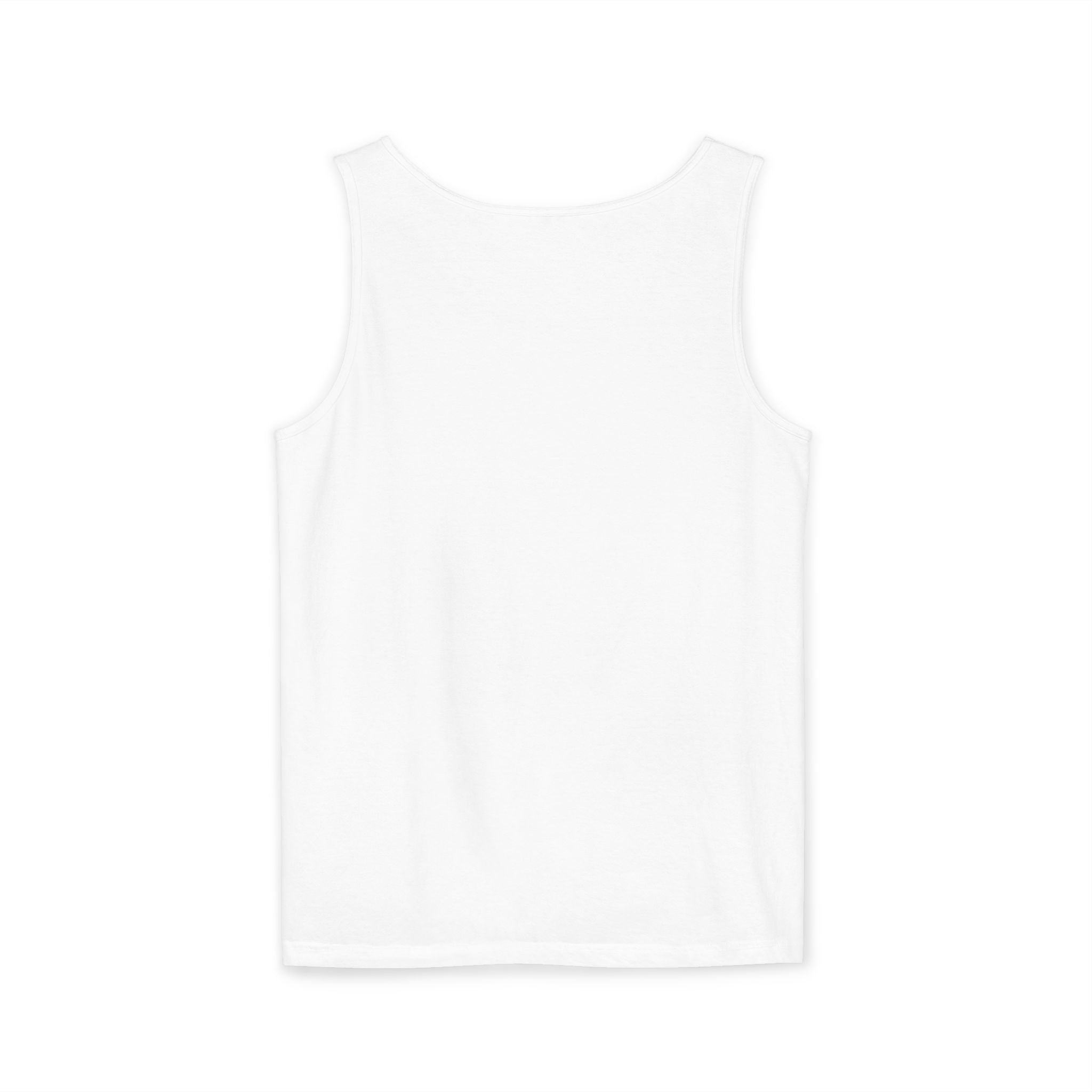 White Oak Brand Logo Tank Top — Minimal Tree Emblem Summer Tank