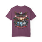 White Oak Brand Repeat Logo T-Shirt — Vintage Tree Skull Graphic Tee