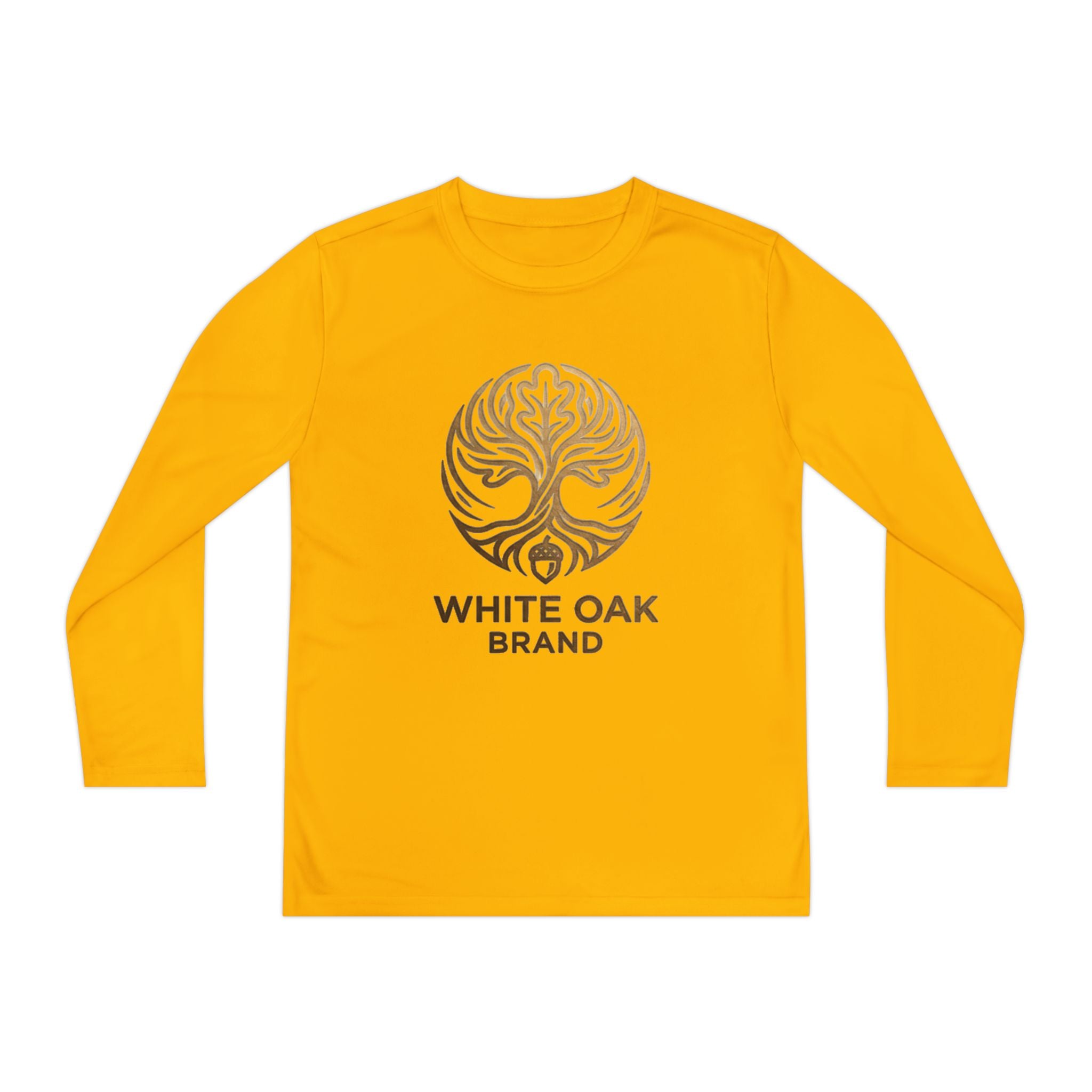 White Oak Logo Youth Long Sleeve Tee