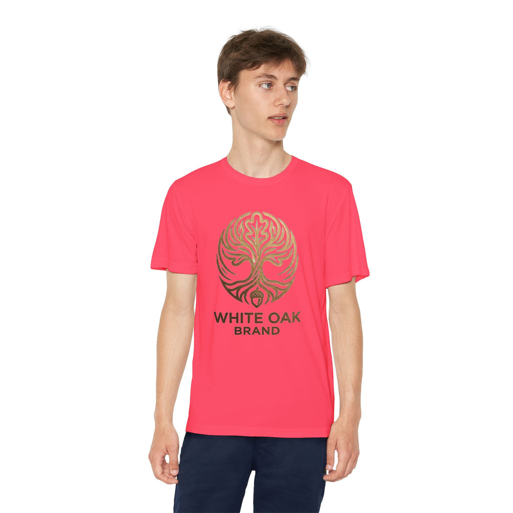 White Oak Brand Youth Tee — Tree Logo Athletic Shirt