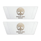 Youth Slide Sandals — White Oak Logo Removable-Strap Slides