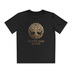 White Oak Brand Youth Tee — Tree Logo Athletic Shirt