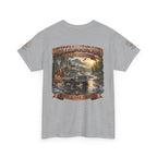 T-Shirt — White Oak Brand Appalachian Strength Graphic Tee (Truck, Mountains & River)