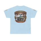 Vintage Truck Graphic Tee – WhiteOakBrand “Land of the Free” Cotton T-Shirt