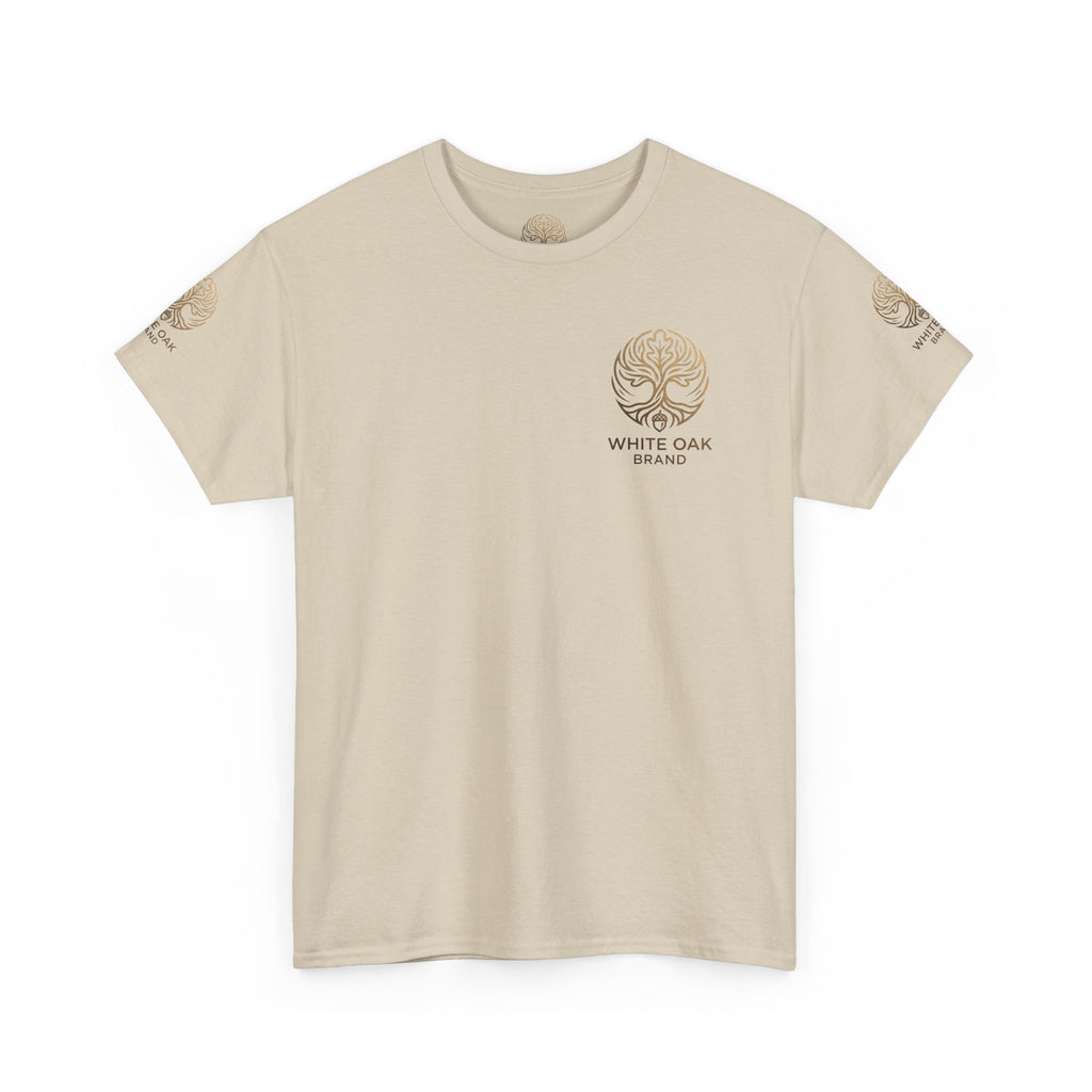 White Oak Brand 'Land of the Free' Graphic Tee — Patriotic Outdoorsman T-Shirt
