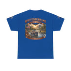 White Oak Brand 'Land of the Free' Graphic Tee — Patriotic Outdoorsman T-Shirt