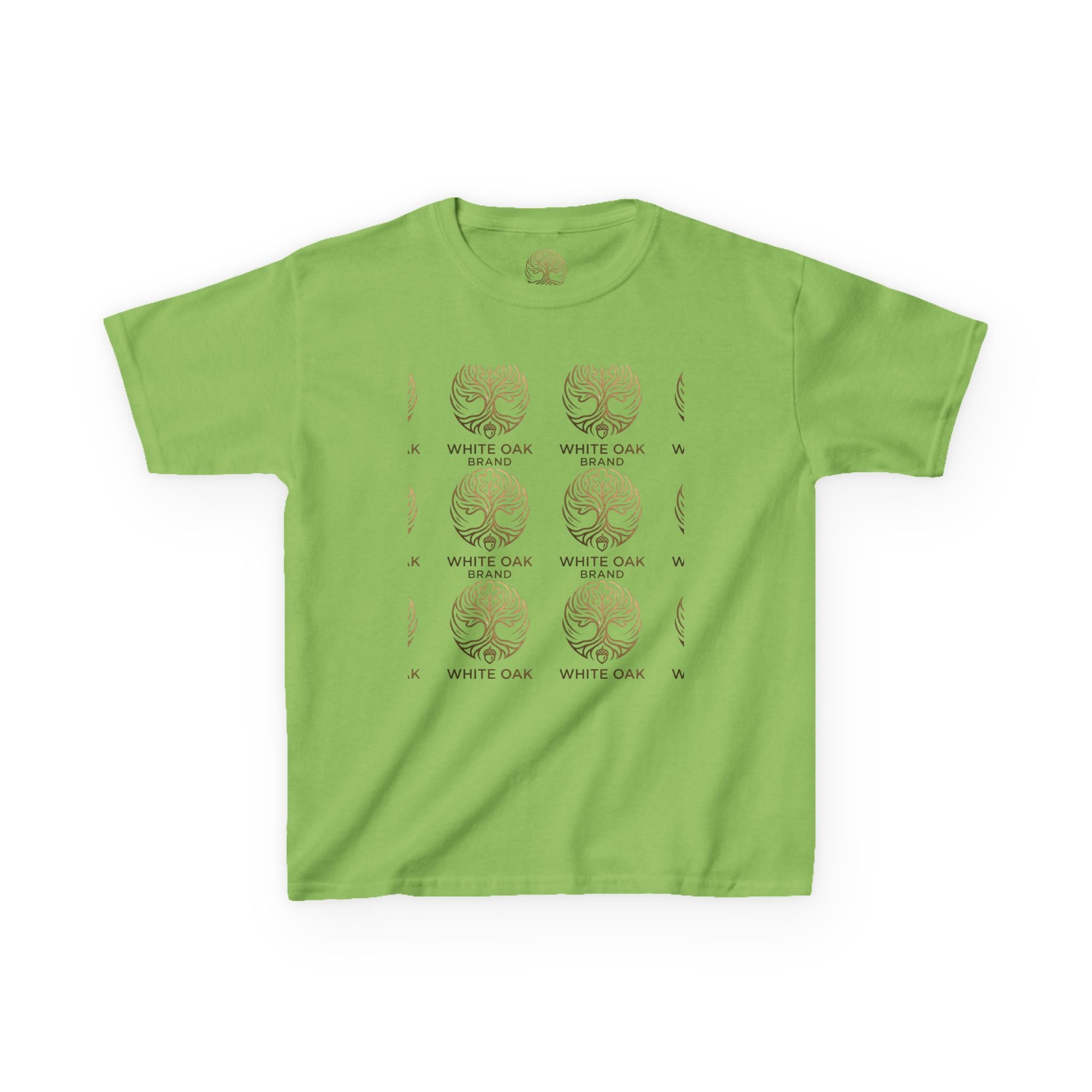 Kids White Oak Tree Tee – Vintage Botanical Tree Graphic Shirt