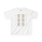 Kids White Oak Tree Tee – Vintage Botanical Tree Graphic Shirt