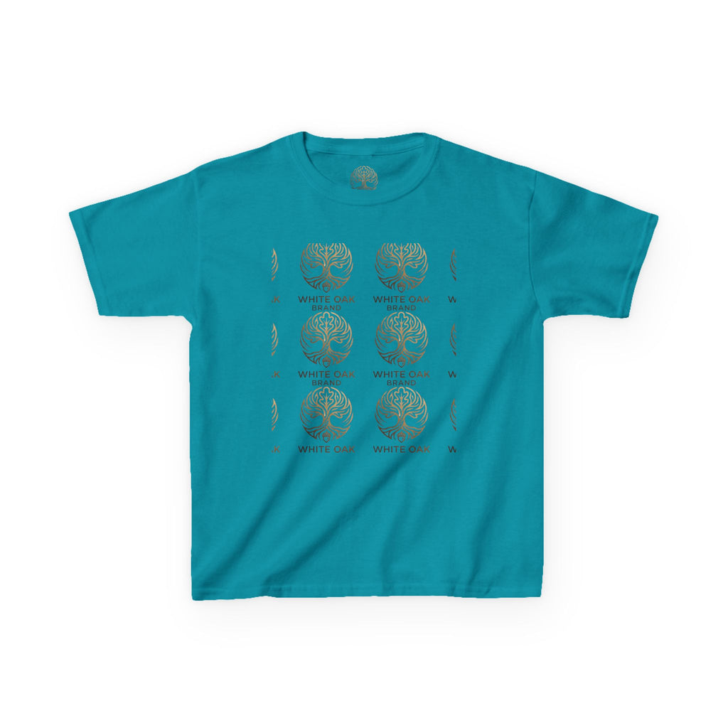 Kids White Oak Tree Tee – Vintage Botanical Tree Graphic Shirt