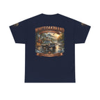 T-Shirt — White Oak Brand Appalachian Strength Graphic Tee (Truck, Mountains & River)
