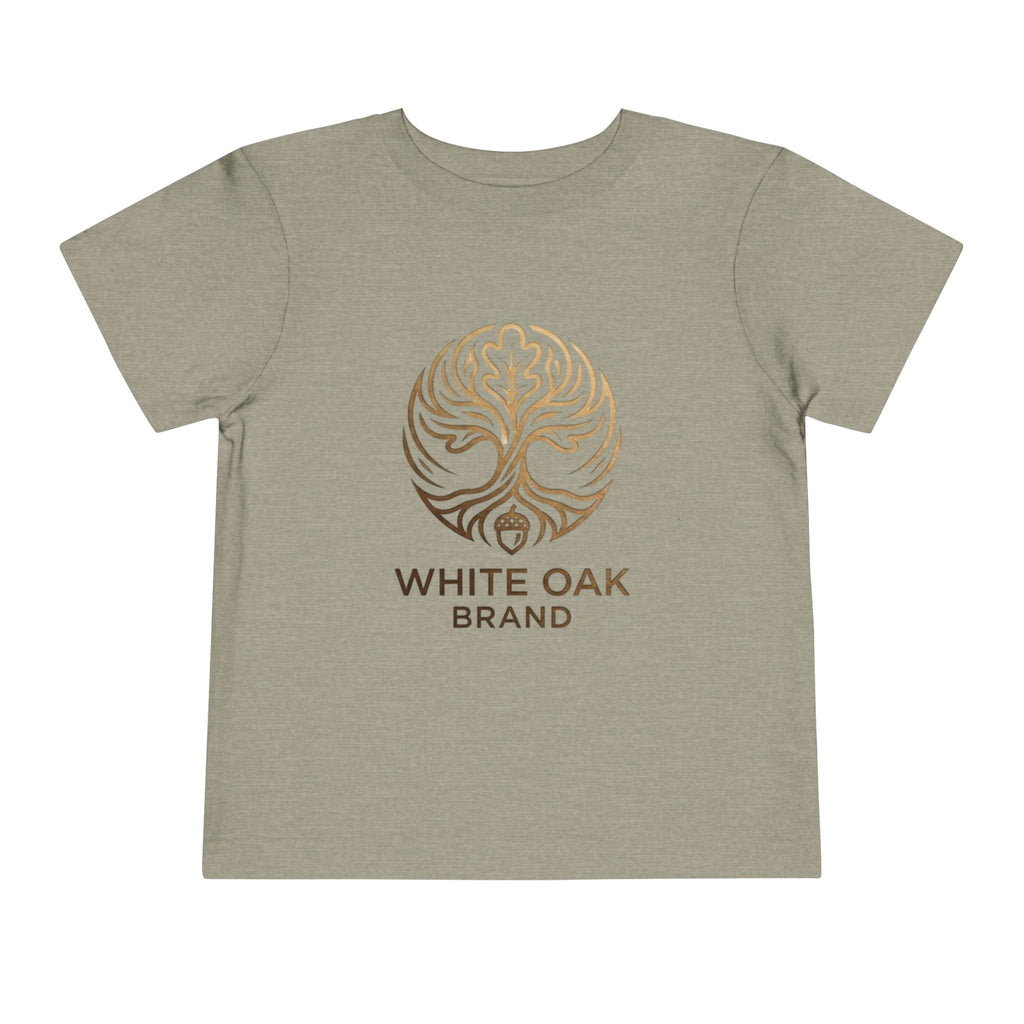 Toddler Tee — White Oak Brand Logo Kids' Short Sleeve Shirt