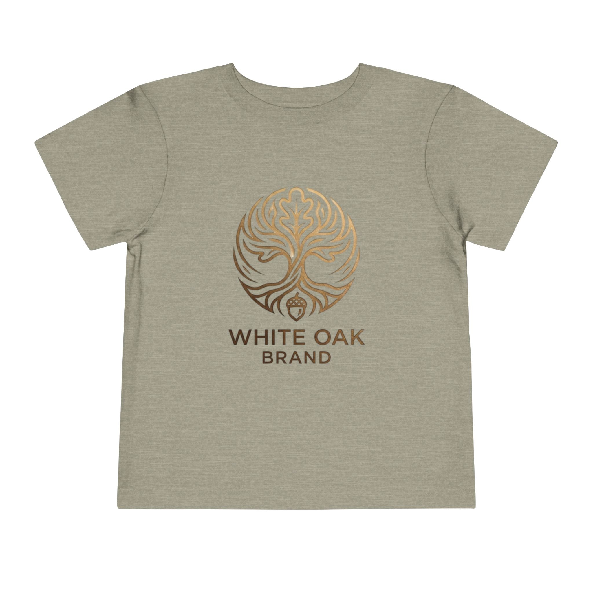 Toddler Tee — White Oak Brand Logo Kids' Short Sleeve Shirt