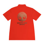White Oak Brand Men's Polo — Embroidered Tree Logo Performance Shirt