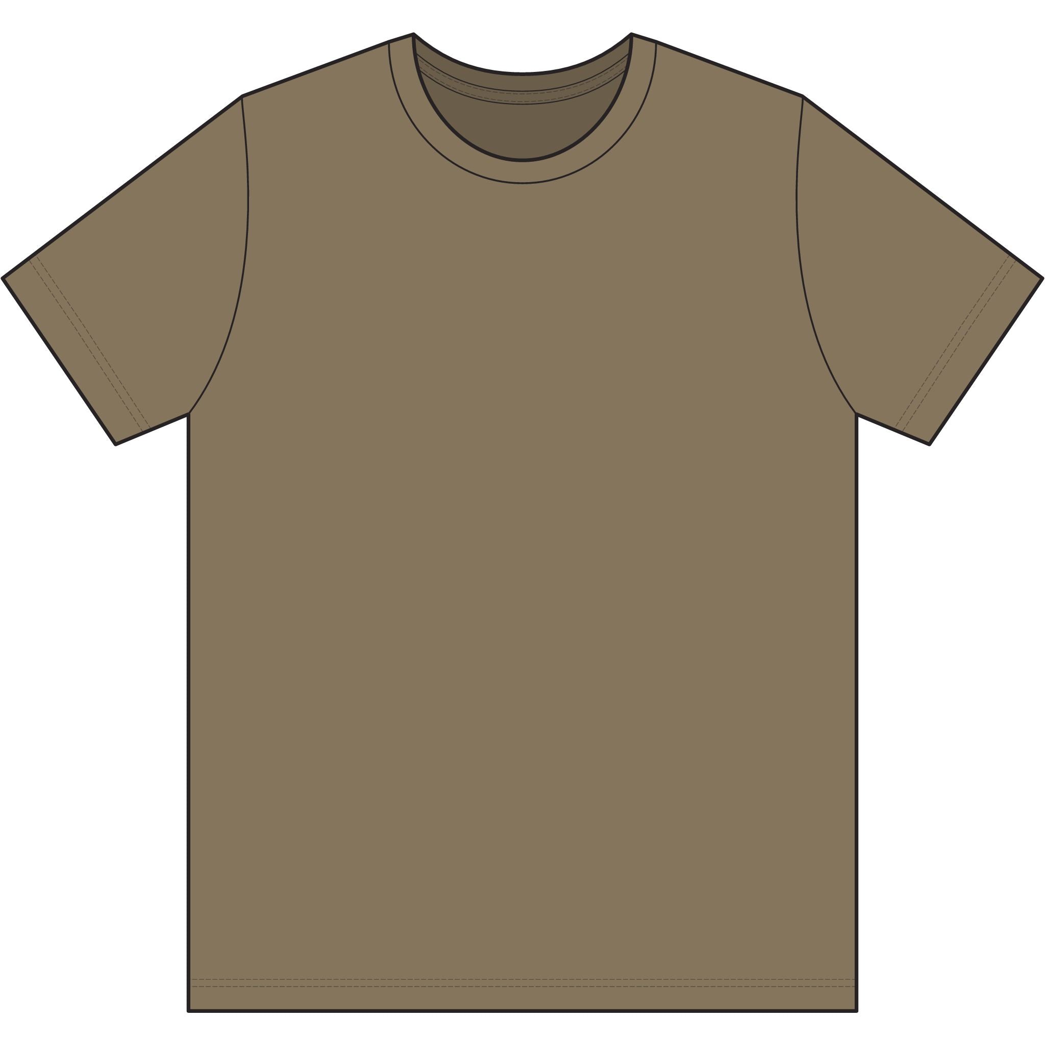 White Oak Brand Camo Cotton Tee