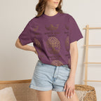 White Oak Brand Logo T-Shirt — Repeated Tree Emblem Tee