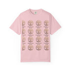 White Oak Brand Repeat Logo T-Shirt — Vintage Tree Skull Graphic Tee