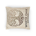 Woven Pillow — White Oak Brand Tree of Life Decorative Throw Pillow