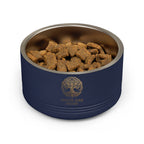 White Oak Brand Stainless Pet Bowl — 18oz Ceramic-Look Metal Dog & Cat Dish