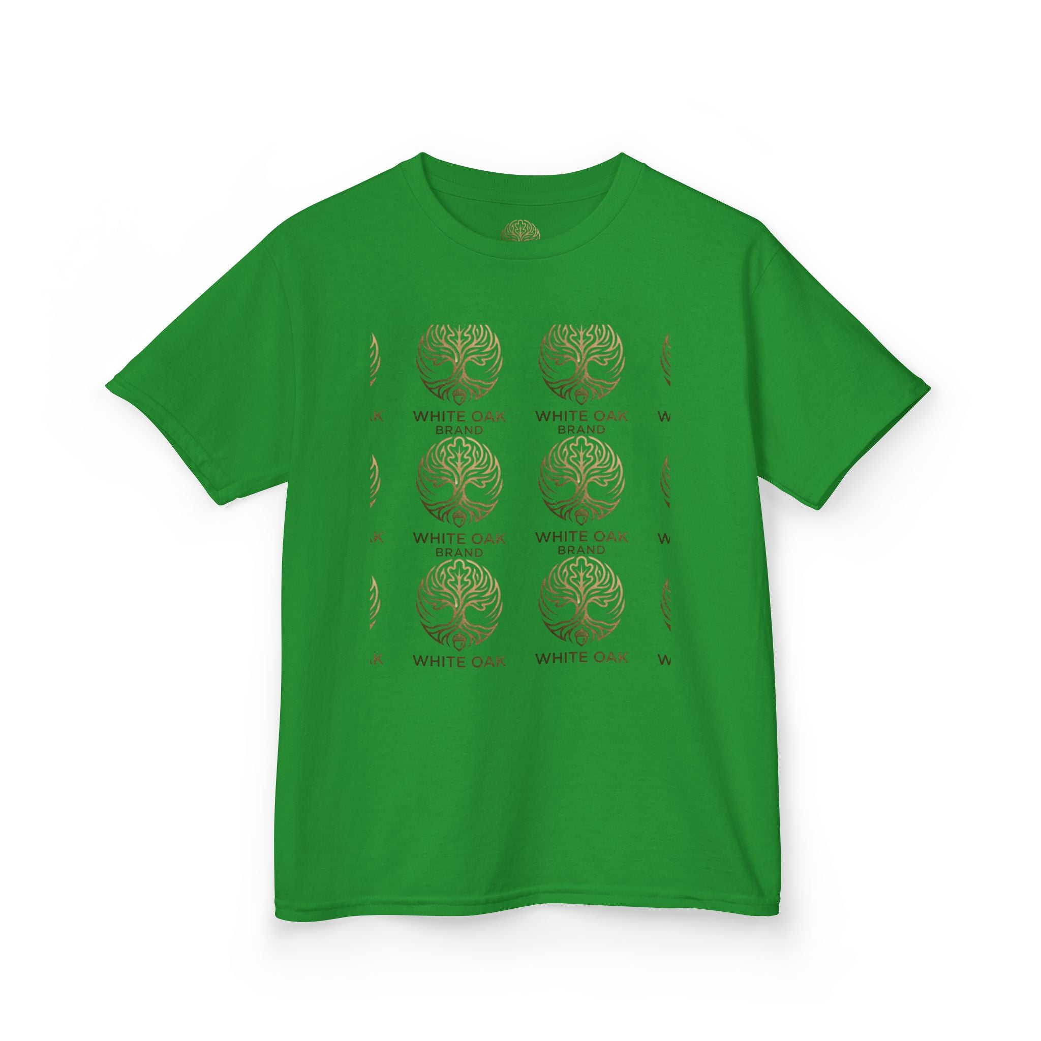 Kids White Oak Tree Tee – Vintage Botanical Tree Graphic Shirt