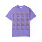 White Oak Brand Repeat Logo T-Shirt — Vintage Tree Skull Graphic Tee