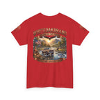 White Oak Brand 'Land of the Free' Graphic Tee — Patriotic Outdoorsman T-Shirt