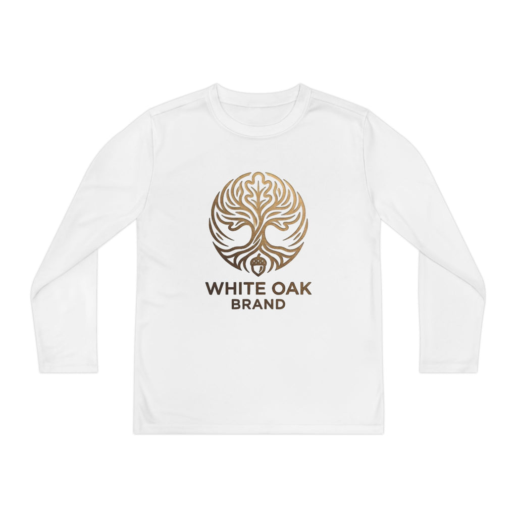 White Oak Logo Youth Long Sleeve Tee