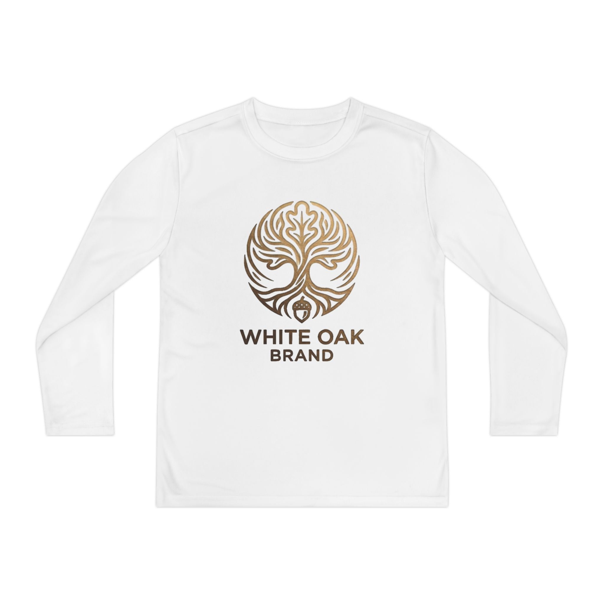 White Oak Logo Youth Long Sleeve Tee