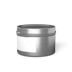 White Oak Tin Candle — Woodsy Aromatic Soy Candle in Travel Tin