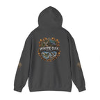 White Oak Brand Hoodie – Nature Logo Pullover with Scenic Back Emblem