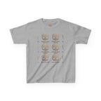 Kids White Oak Tree Tee – Vintage Botanical Tree Graphic Shirt