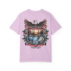 White Oak Brand Repeat Logo T-Shirt — Vintage Tree Skull Graphic Tee