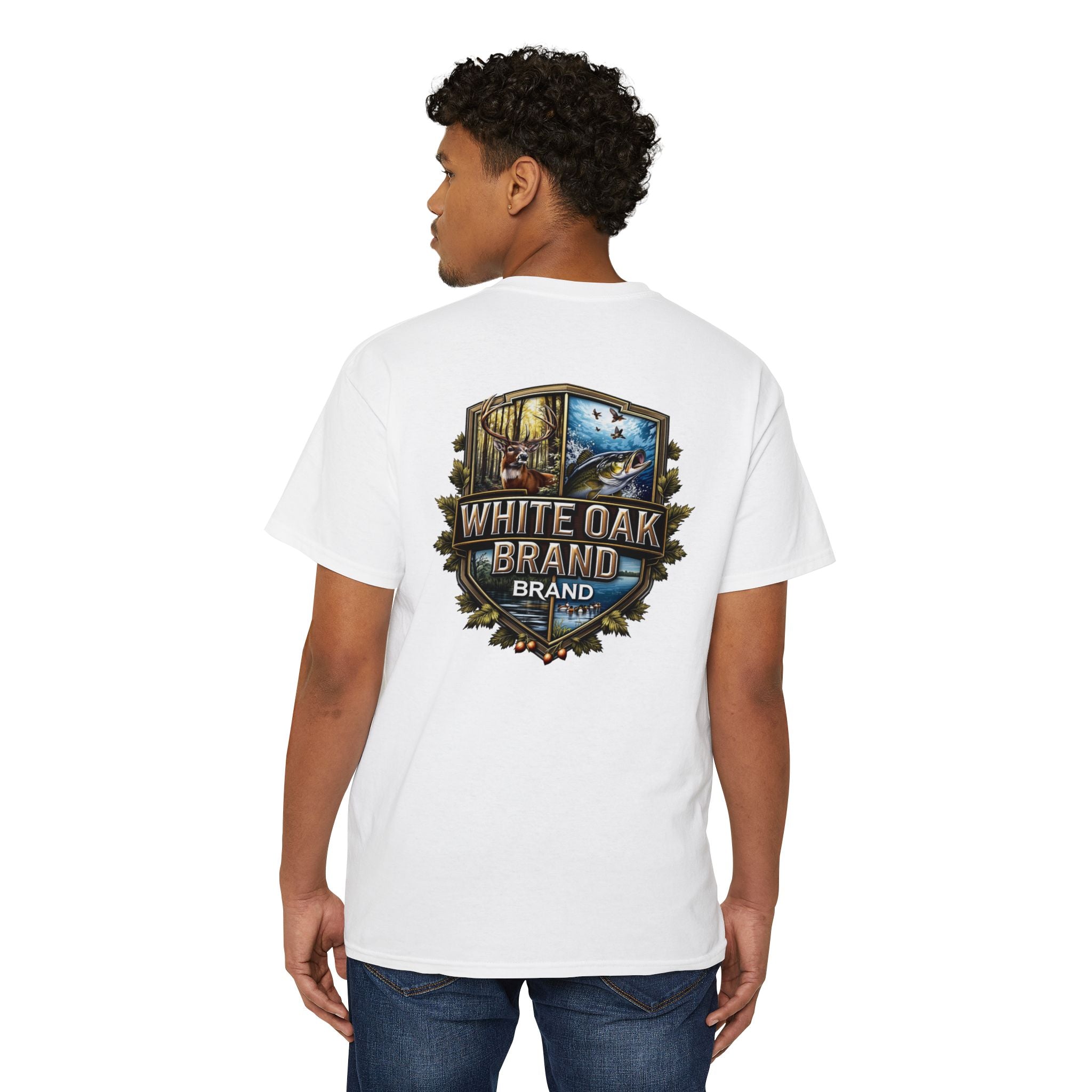 White Oak Brand Outdoor Graphic Tee — Nature Back Print