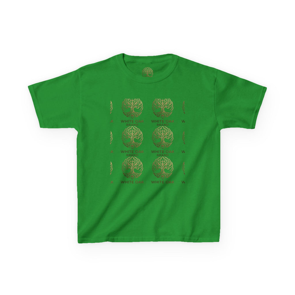 Kids White Oak Tree Tee – Vintage Botanical Tree Graphic Shirt