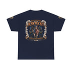 Kentucky Horse Team Graphic Tee — White Oak Bourbon Vintage-Style T-Shirt