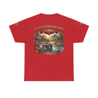 White Oak Brand 'Land of the Free' Graphic Tee — Patriotic Outdoorsman T-Shirt