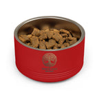White Oak Brand Stainless Pet Bowl — 18oz Ceramic-Look Metal Dog & Cat Dish