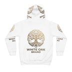 White Oak Brand Children’s Hoodie — All-Over Print Tree Logo Kids Pullover