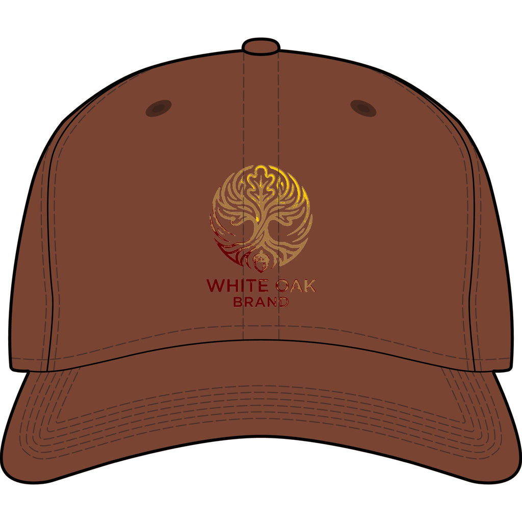 White Oak Icon Cap — Embroidered Tree Logo Baseball Hat