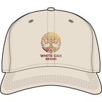 White Oak Icon Cap — Embroidered Tree Logo Baseball Hat