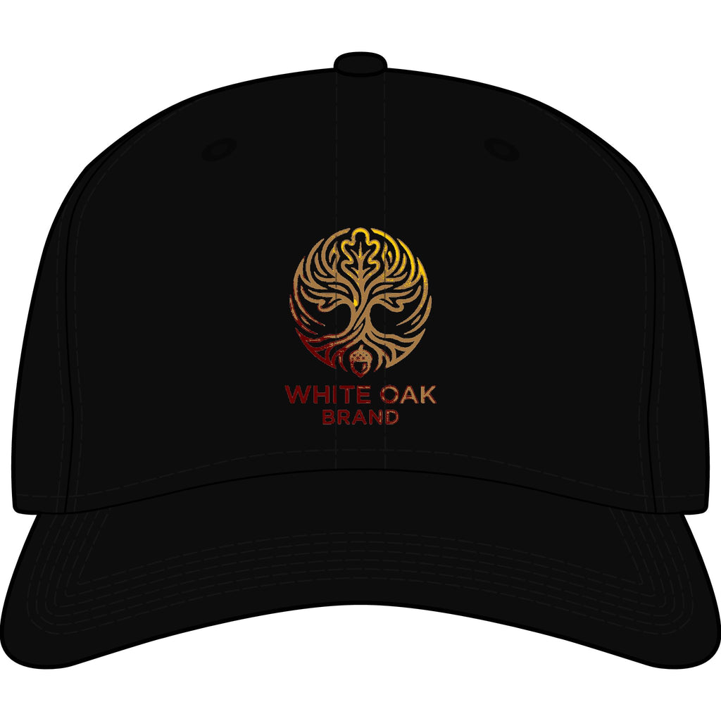 White Oak Icon Cap — Embroidered Tree Logo Baseball Hat